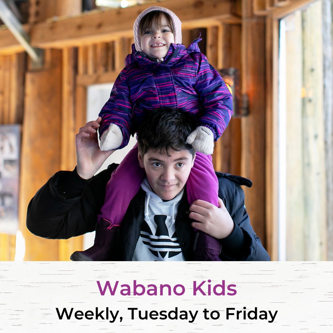 Are you looking for ways to share our teachings with your little ones? Want to connect with other early years parents? Join Wabano Kids, Tuesday to Friday. Register your family to learn, play and grow with us: loom.ly/auI_t2Y