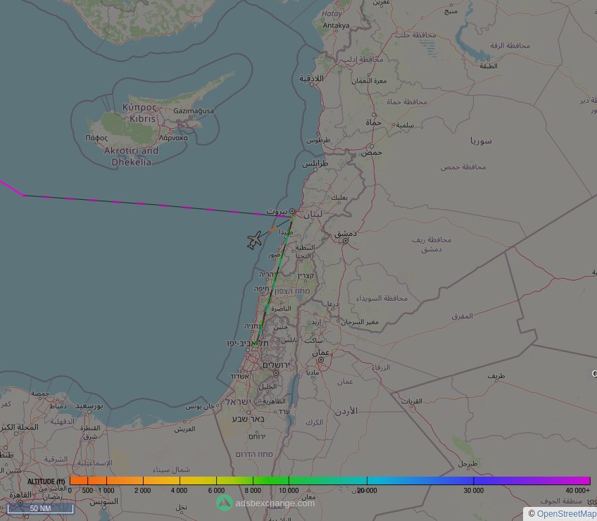 🇩🇪 German Air Force ✈️ GL5T ( Bombardier Global 5000 ) (14+03, #3F6533) as flight #GAF644 was just spotted over 🌍 Mediterranean Sea at ☁️ 125 ft.

🔴 Live tracking:
global.adsbexchange.com/?icao=3F6533

🖼️ by doppio.sh