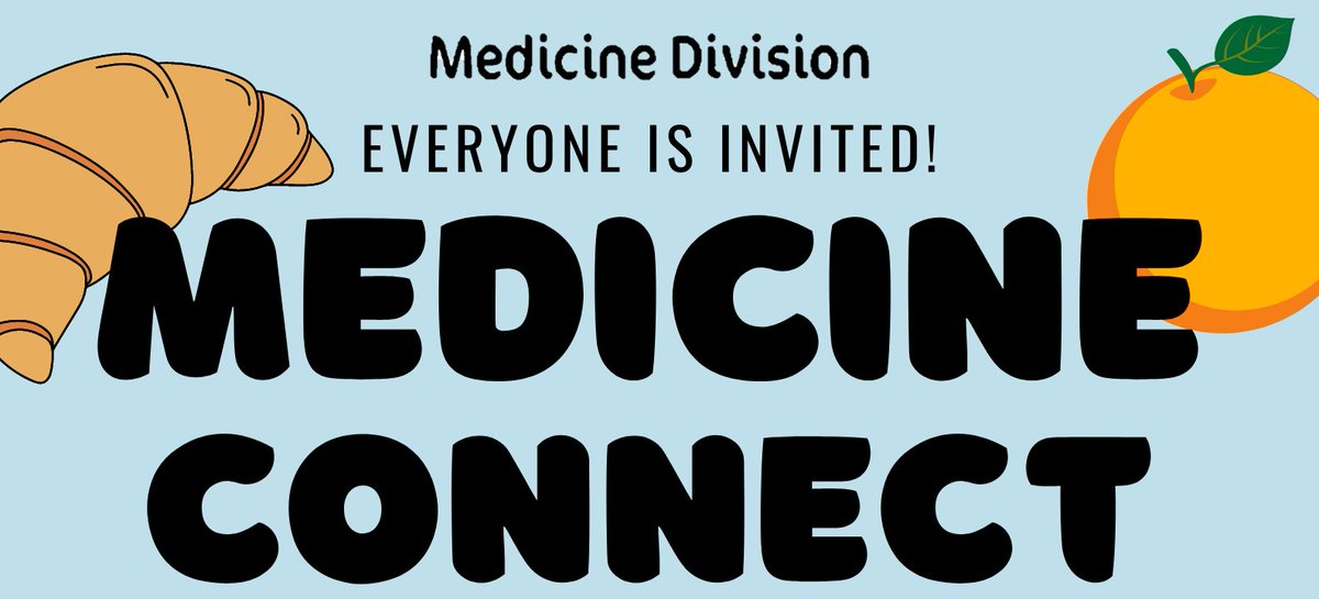 Our first Medicine Connect event is happening tomorrow Weds 17/4 07:00-11:00 at Seacole, City. @NUHMedicine colleagues are welcome to pop in for free breakfast food and to chat with us about wellbeing, careers, concerns or anything else! Thanks @NUHCharity for your support.