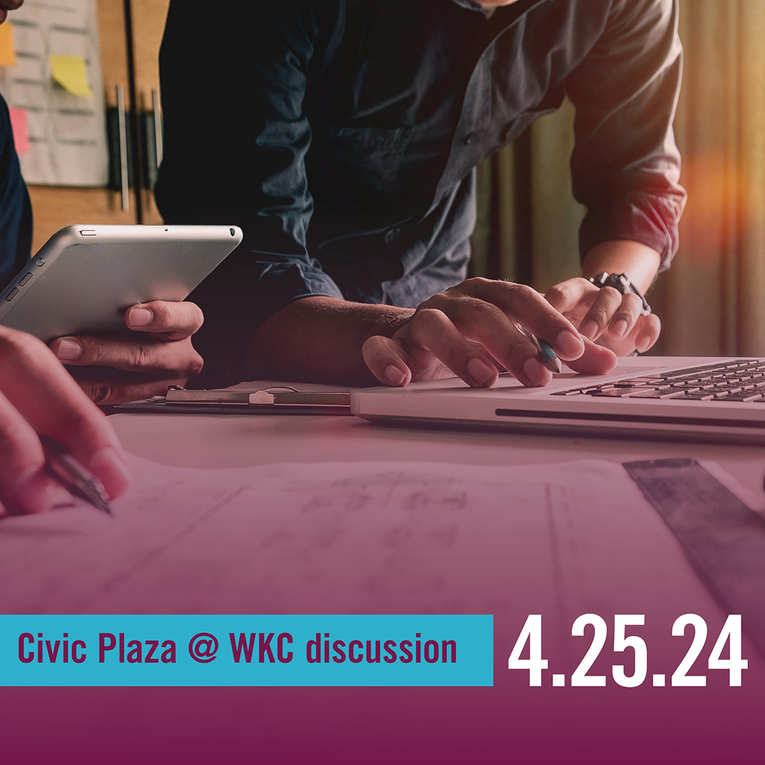 Let's shape the future of our neighborhoods! Join us on April 25 to discuss Civic Plaza @ WKC's design. We'll review three proposed concepts to create a space we're proud of. See you there: strengtheningpgc.com/events