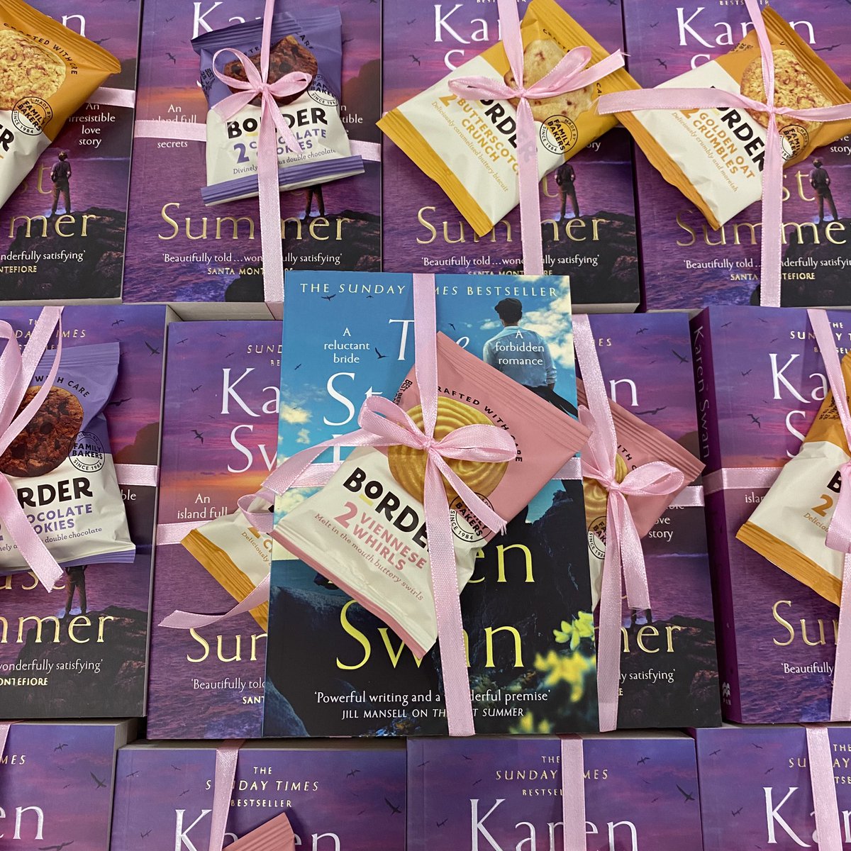 Calling all book bloggers and fans of Karen Swan and historical romance 🤩

I’ve got a few bundles left comprising some biscuits, The Last Summer and the new Stolen Hours paperback that publishes in May ✨ 

If you’re keen to get copy of the #WildIsles series, let me know 👇🏼