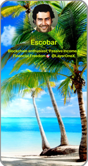 escobar1664's tweet photo. I've been playing with the Space Cards on the https://t.co/PtW6k99u2L The beginning of digital identity in the #Web3 space?? You can share Social I.D's, Business I.D's etc... Layer One X Blockchain & innovation 🔥✅
#L1X #SpaceCards https://t.co/ReXlsP9JHW