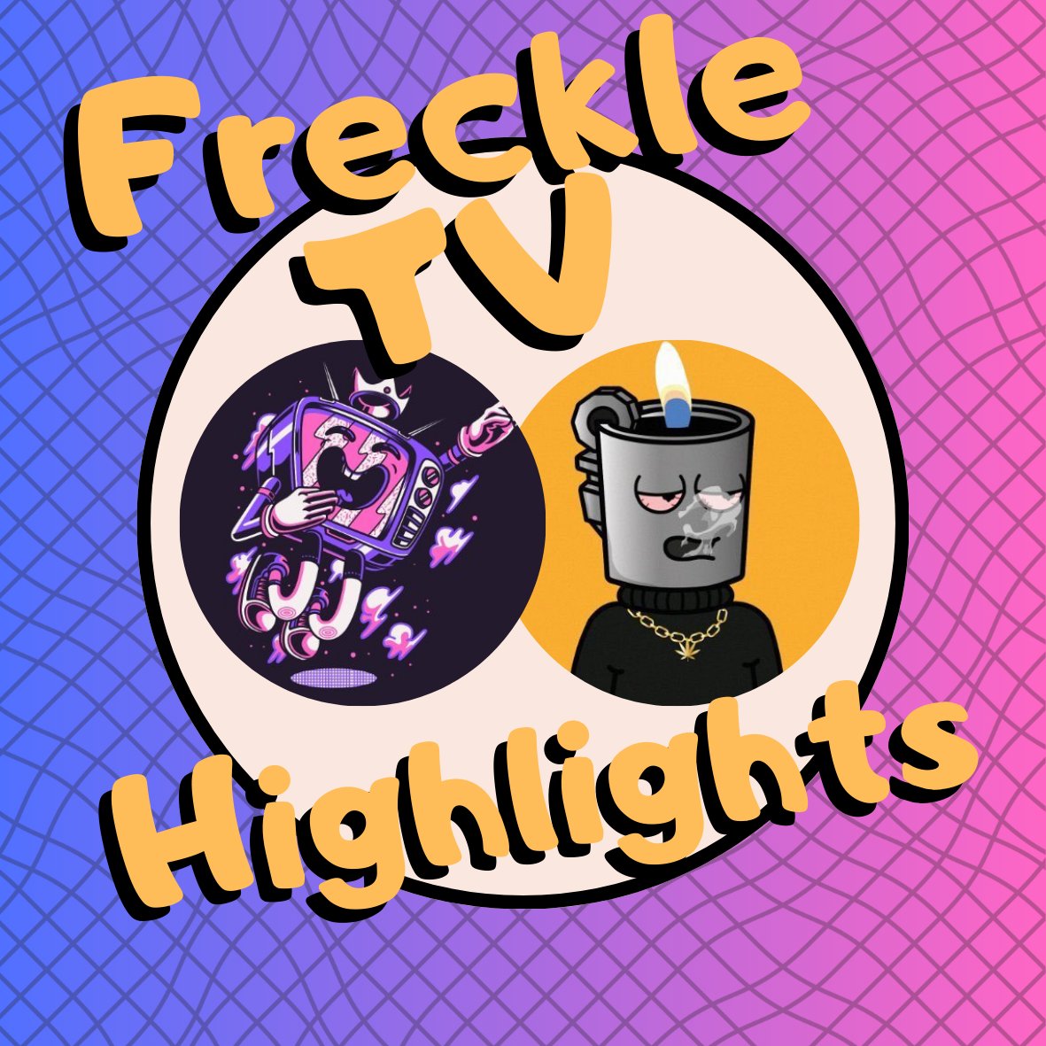 FreckleTrivia's tweet photo. FRECKLE TV X HIGHLIGHTS 🔥🔥

For this entire week we are partnering up with @Highlights_NFT for some epic trivia! 🚨🚨

Read below for our space on Wednesday and how to play! 👇 https://t.co/sXv0fMbEq3