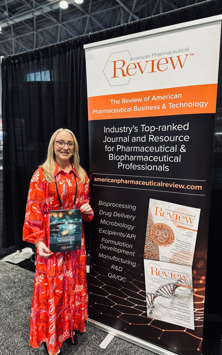 📙 We're excited to bring you APR's Innovations at Interphex guide - grab a free copy at booth 2472! You don't want to miss our annual coverage of event features, but also NEW tech focus, exclusive coverage, and more! 🧡

#interphex2024 #americanpharmaceuticalreview #NewTech