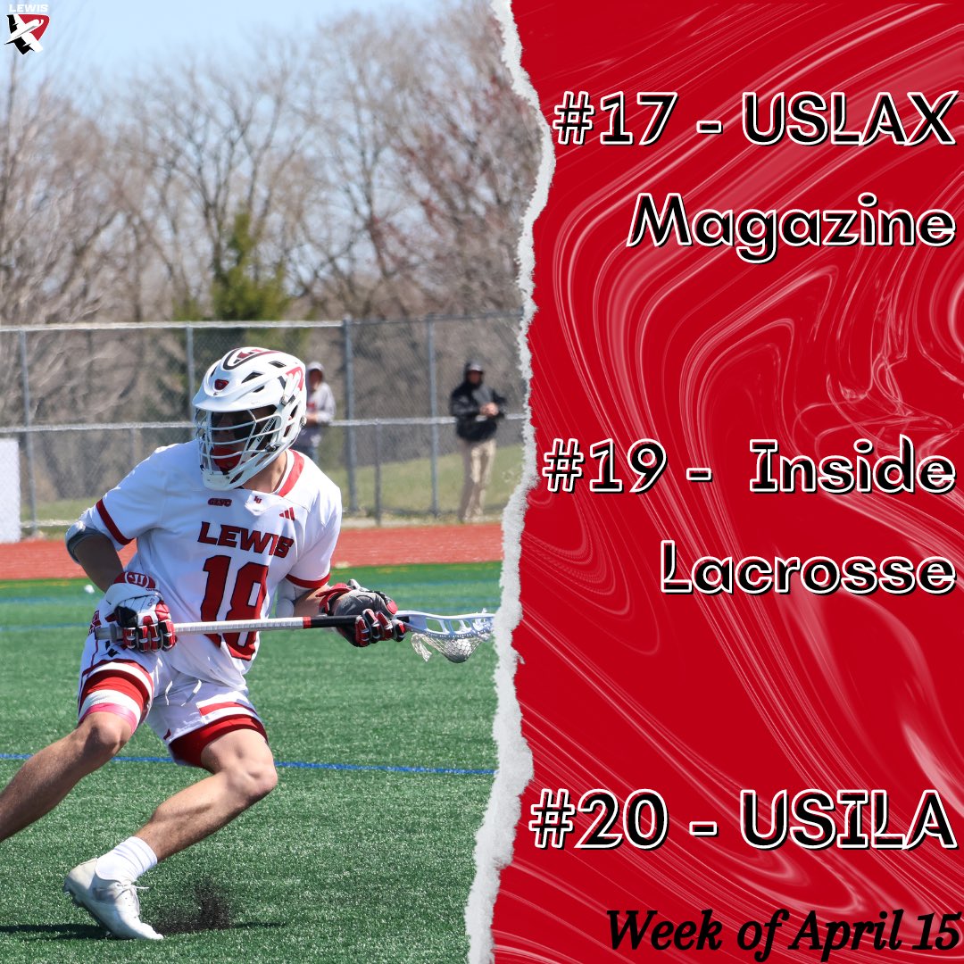 Check out where we stand this week in @USALacrosseMag, @Inside_Lacrosse, and @USILA_Lax!