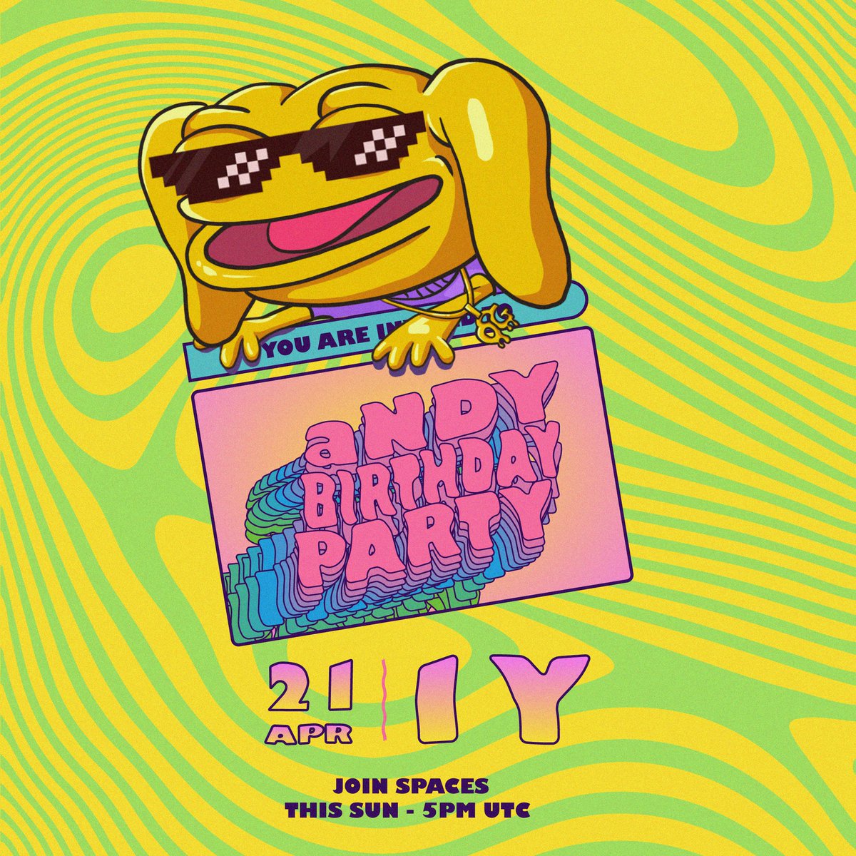OG is celebrating his first year! If you're reading this, you're officially invited to celebrate with us. We've achieved amazing results in the last few days &amp; won't stop until OG is at the top where he belongs.
Like + RT &amp; comment 
$1000 worth of aNDY tokens up for grabs