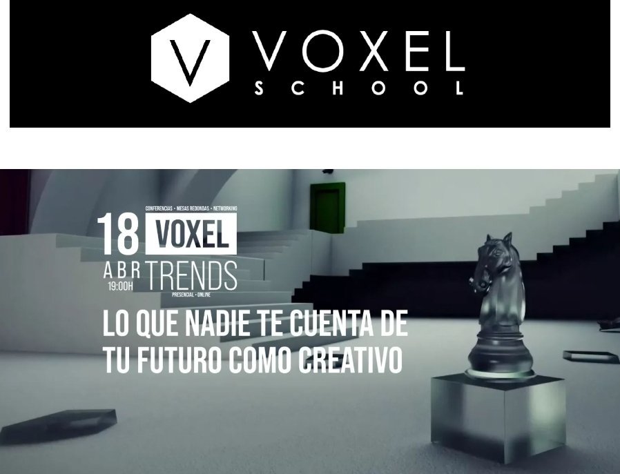 ¿Cómo es dedicarse a una profesión creativa? Lo que nadie te cuenta de tu futuro como creativo: Nuevo Voxel Trends con Javier Guadiana, fundador de Reason Why. agencia6.com/como-es-dedica… vía @agencia6news @VoxelSchool @Precision_spain @Valhallba @PlayStationES