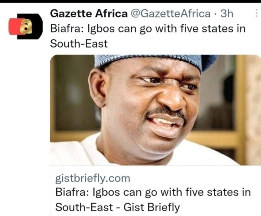 ATasteOfAfrica7's tweet photo. @AloyEjimakor We don't want to end up like Benue!
All we want is #Biafra! #BiafraExitFromNigeriaNow https://t.co/eXqbl6HUvl