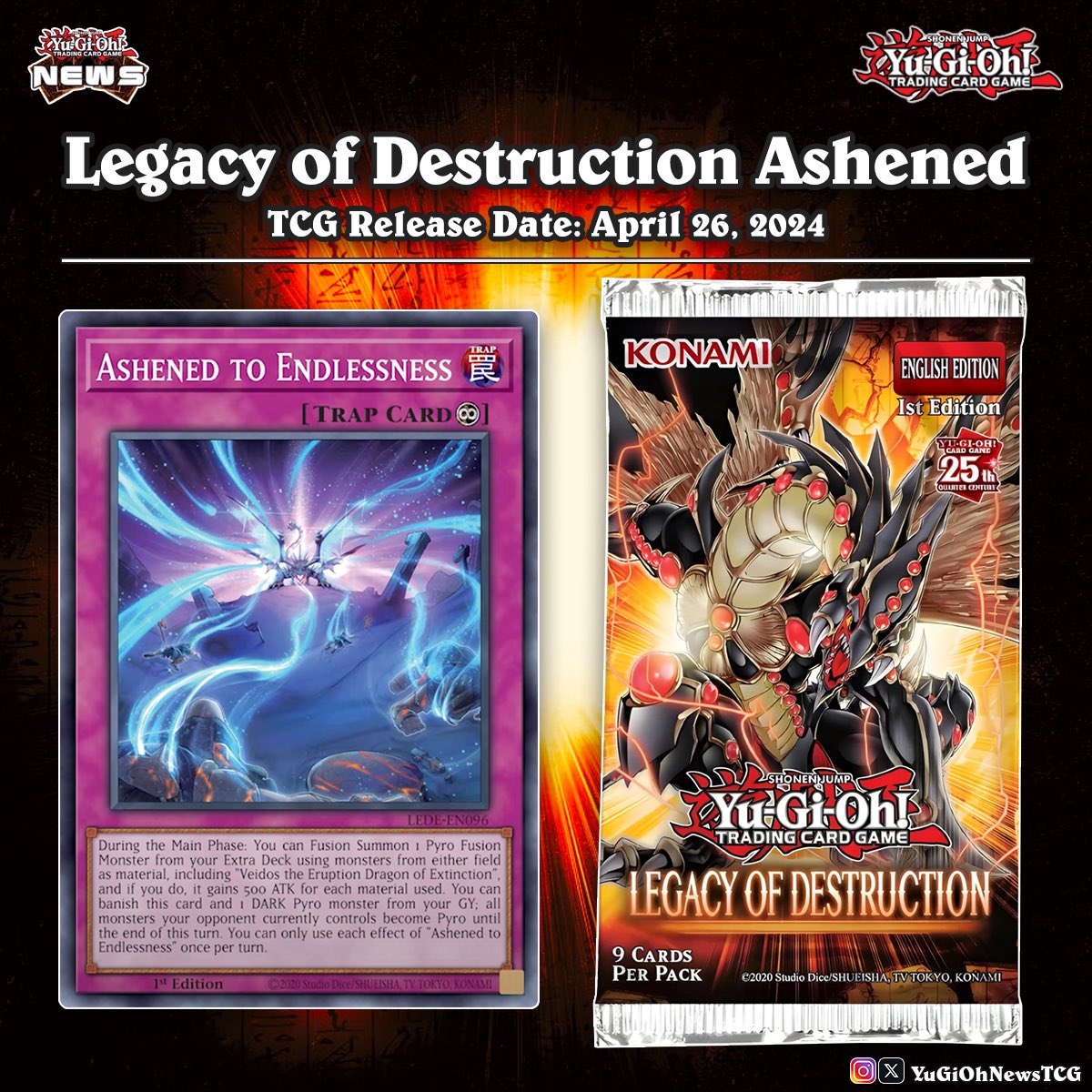 ❰𝗟𝗲𝗴𝗮𝗰𝘆 𝗼𝗳 𝗗𝗲𝘀𝘁𝗿𝘂𝗰𝘁𝗶𝗼𝗻❱ “Legacy of Destruction” Ashened - More Gameplay Mechanics❗️✨ #遊戯王 #YuGiOh #유희왕