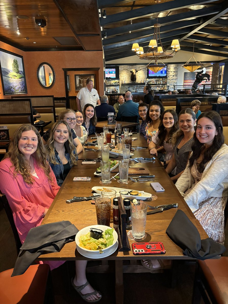 The Senior Academic Top 10 was treated to lunch at Longhorn Steakhouse today, in recognition of all their dedication and efforts over the past four years.  <a href="/HornetsGuidance/">Rossville Student Services</a> <a href="/RossvilleSchool/">Rossville Schools</a> <a href="/RHSHornetsAthl/">RossvilleAthletics</a>