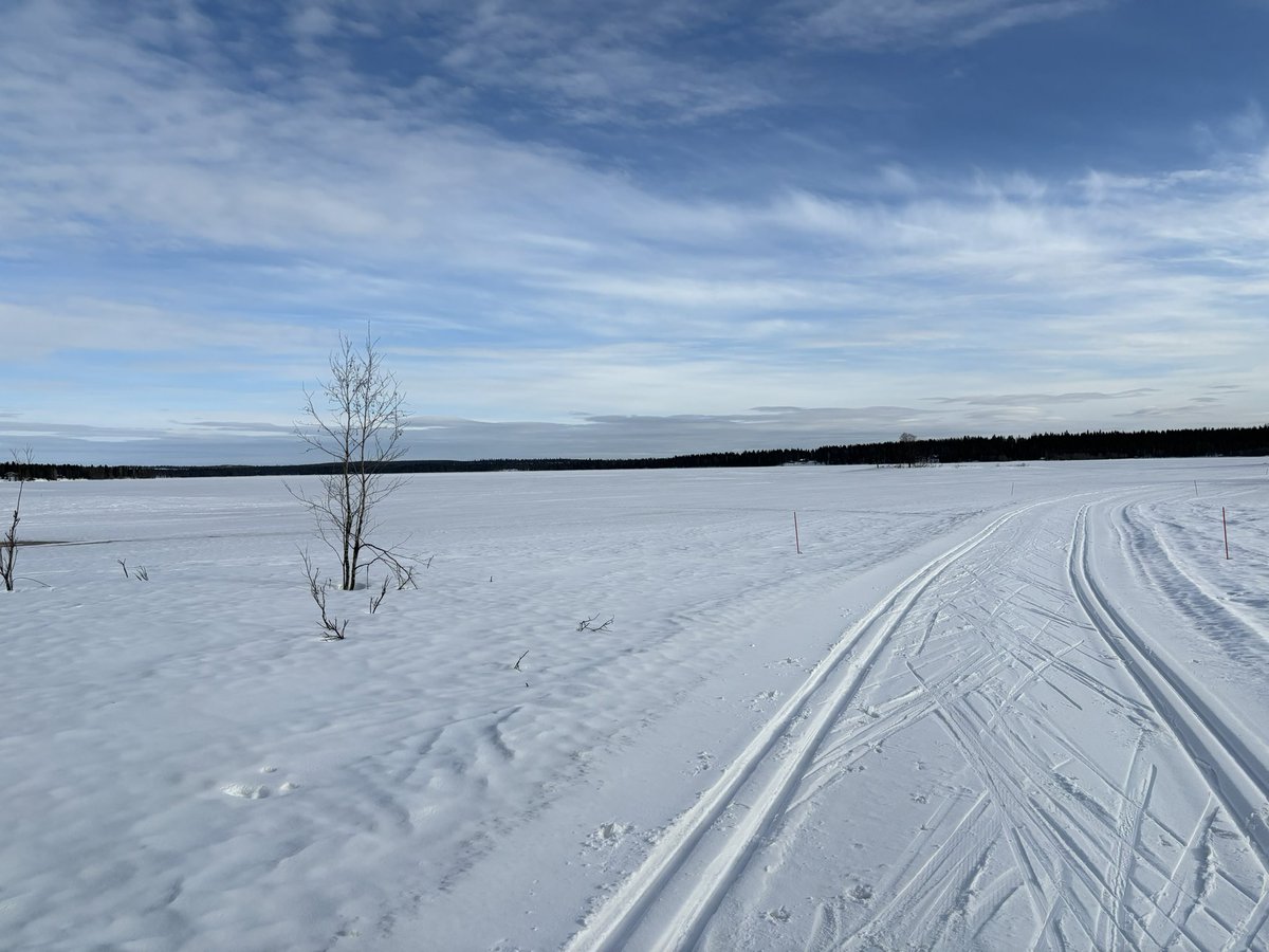 #rukajärvi #kevät #hiihto