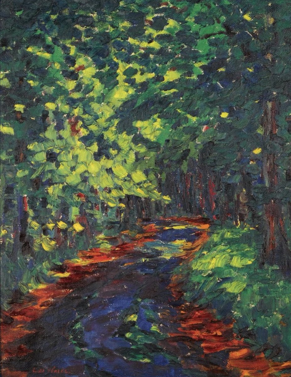 Emil Nolde - Chemin forestier (1909)
#emilnolde