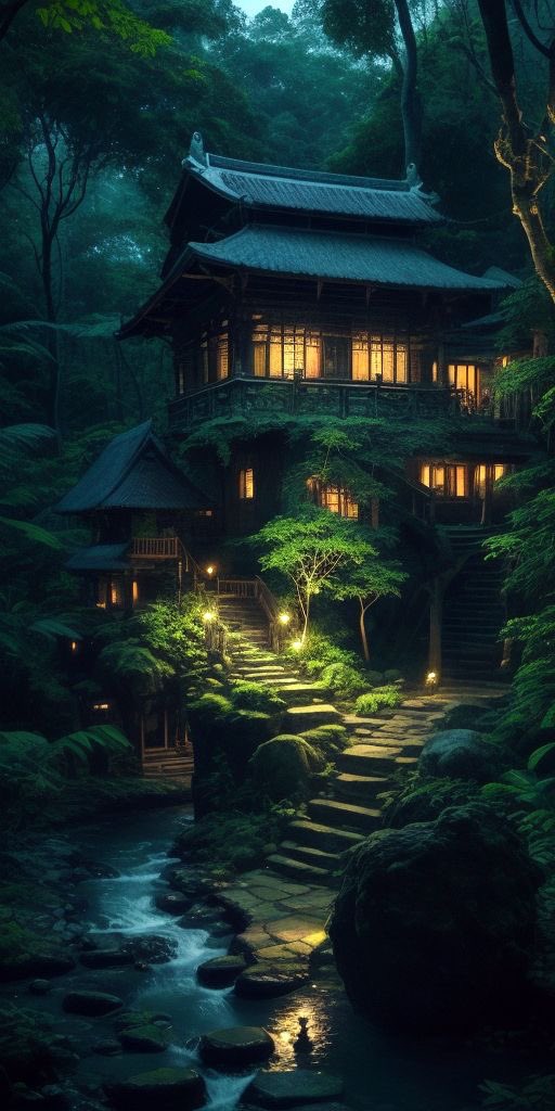 Ancient house in Japan