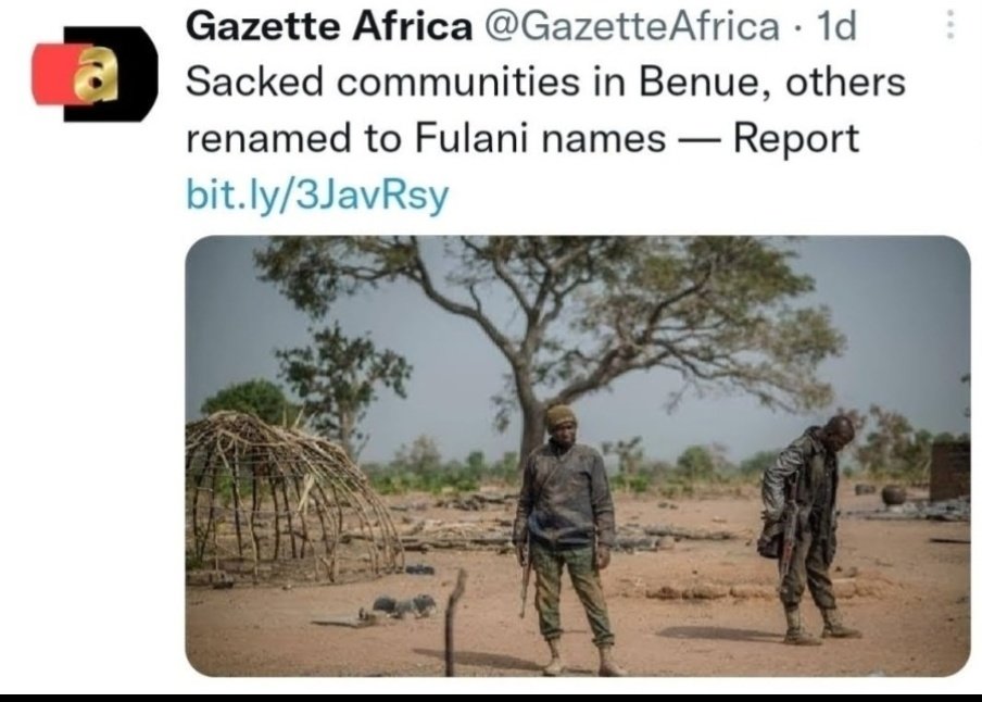 ATasteOfAfrica7's tweet photo. @AloyEjimakor We don't want to end up like Benue!
All we want is #Biafra! #BiafraExitFromNigeriaNow https://t.co/eXqbl6HUvl