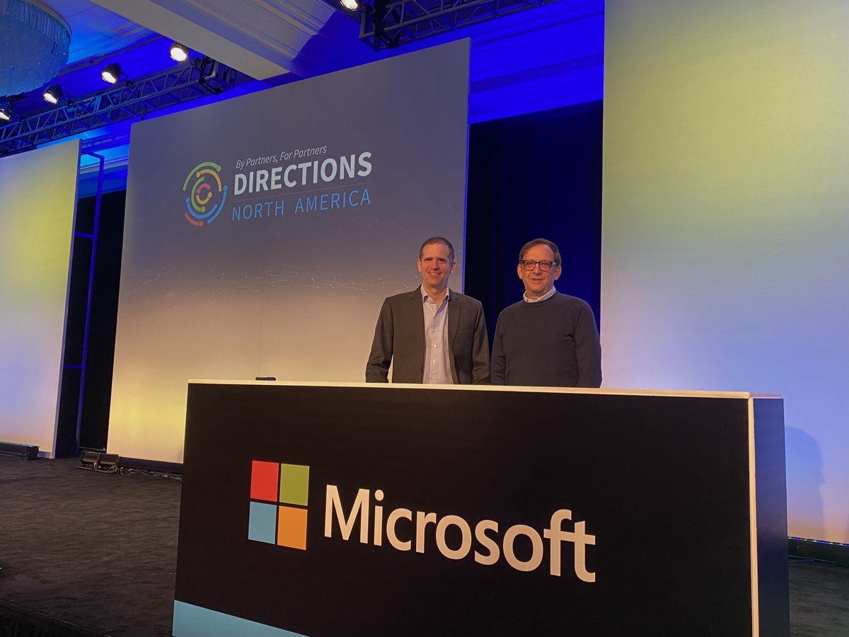 What do these two gentlemen have in common? Keynote day 3 will be kicked off by our great Mikes! 😎#DirectionsNA2024 #MSDyn365BC