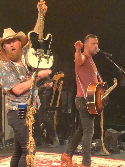 You want this? Tune in to win your tickets to see @brothersosborne @MGMMusicHall Thursday night! I'll give them away between 12:30-1:00! Consider this your heads-up!