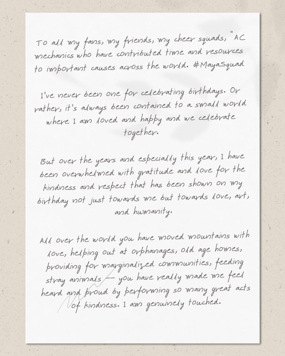 maya_skrishnan's tweet photo. gratitude❤️

#MayaSquad https://t.co/byO5nftqzh