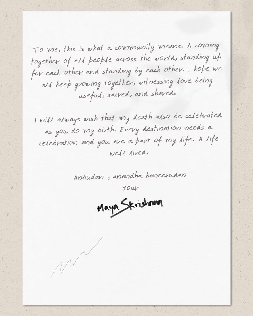 maya_skrishnan's tweet photo. gratitude❤️

#MayaSquad https://t.co/byO5nftqzh