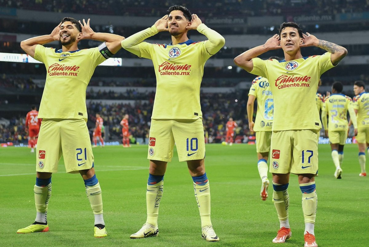 AMERICAYNADAMAS's tweet photo. Todas las participaciónes de gol del América de lo que va del año. 👇👇👇👇 https://t.co/LbhyZCK1V3