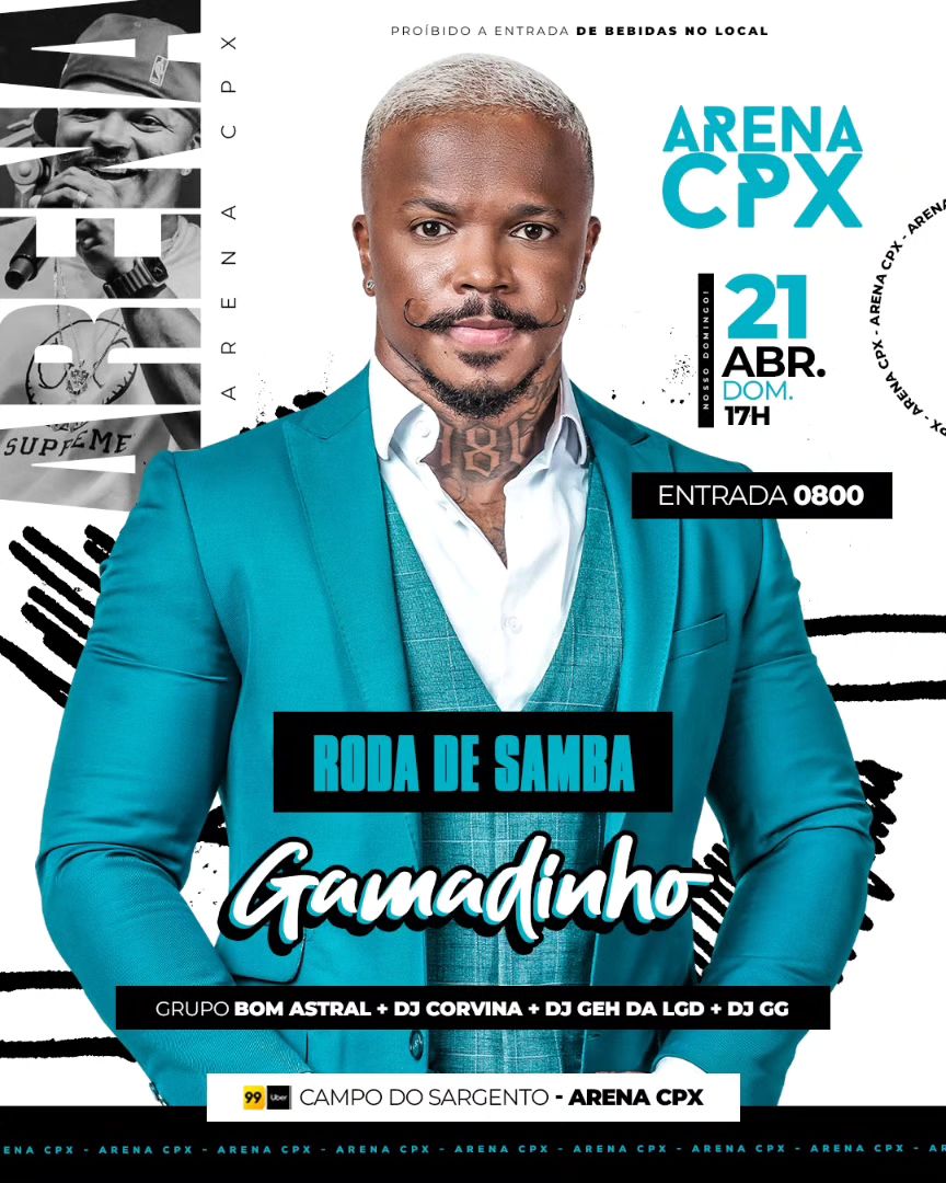 Karen_Moroe's tweet photo. ARENA CPX APRESENTA:

CANTOR GAMADINHO 

DOMINGO AGORA AS 17:00 COM VÁRIOS CONVIDADOS...

GRUPO BOM ASTRAL + DJ CORVINA + DJ GEH + DJ GG

LOCAL: RUA RELICÁRIO - INHAÚMA (COMPLEXO DO ALEMÃO) https://t.co/yf8akgtqJ7