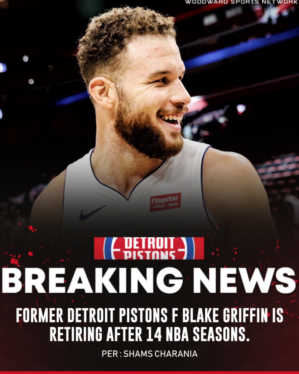 Real ones will never forget the Detroit version of Blake Griffin. Thank you Blake, congratulations on an amazing career ❤️