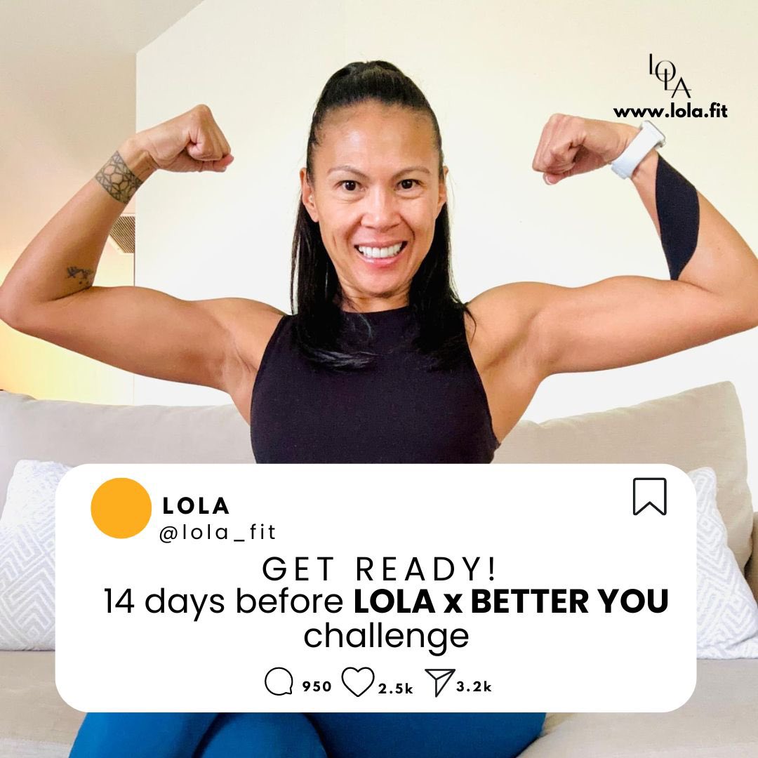 The countdown is on! Just 14 days left until the Lola x Better You Challenge kicks off. Are you ready to commit and be the best version of yourself?

MESSAGE “BETTER YOU” and i’ll give you the information! 🫶🏼

#betteryou #corporate #wellness #corporatewellness #weightloss