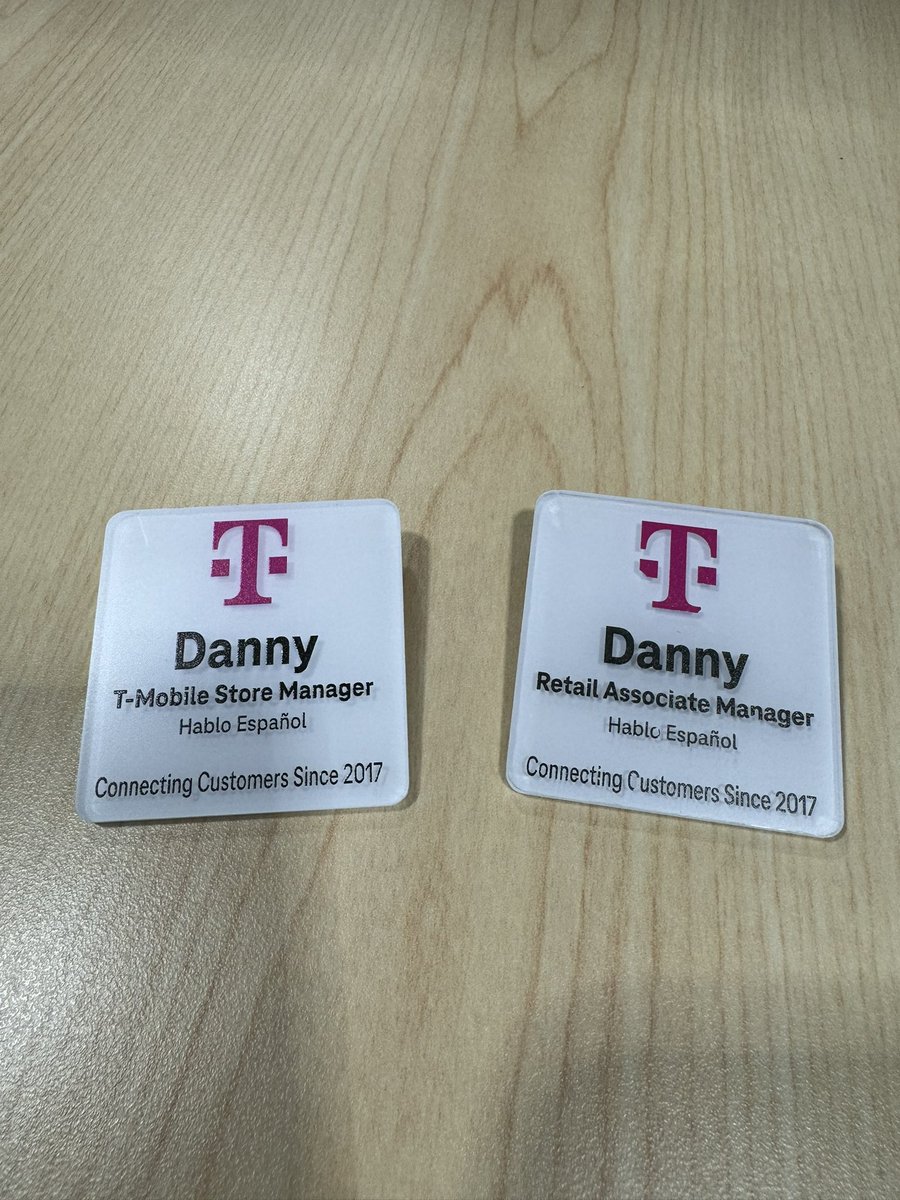 It’s not official until the name tag hits, looking forward to kicking ass on the Space Coast