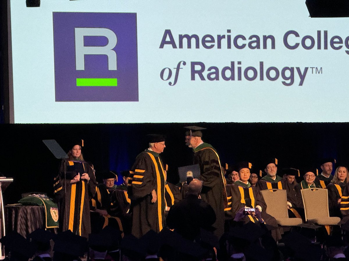 ⭐️⭐️⭐️Congratulations @MayoFL_RadRes DR program director @HillaryGarnerMD and MSK division chair @DanielWessellMD @MayoFL_MSK that were inducted as new FELLOWS of the @RadiologyACR #ACR2024 Thank you for leading the way; demonstrating the importance of ACR involvement 👏🏻👏🏻
