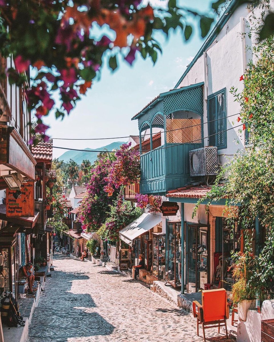 Antalya, Kaş sokakları.