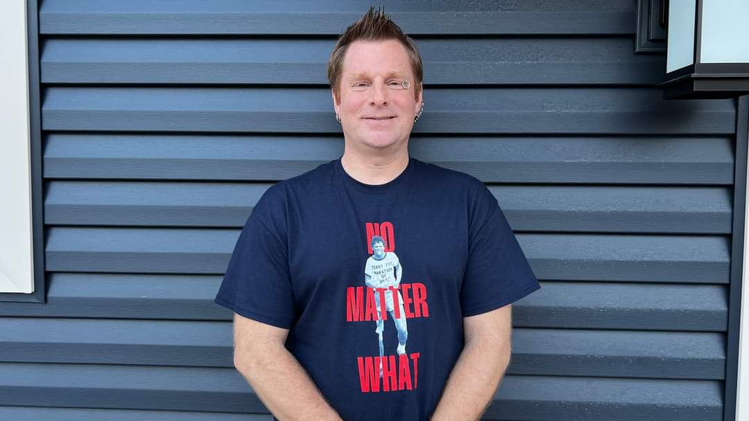 WaterlooTFR's tweet photo. It's #NationalVolunteerWeek! The Waterloo Terry Fox Run - and other Runs across the country - wouldn't be possible without the contribution of our wonderful volunteers, so we're highlighting some of them this week. 

Meet co-organizer Derek Hergott.
https://t.co/OQVfeF8FWa https://t.co/SyFJO3sORY
