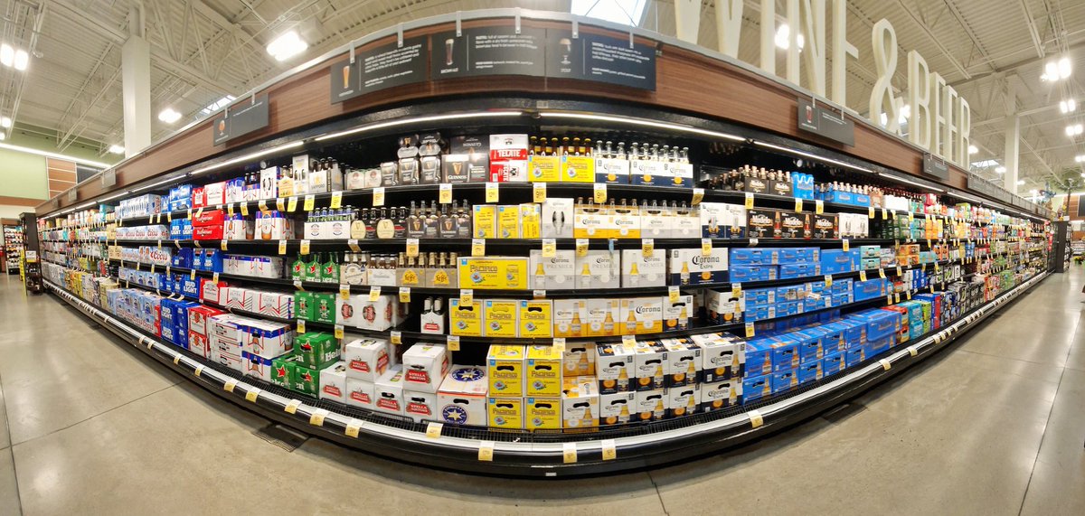 Americans are offered a wide selection of beers. Very wide!
