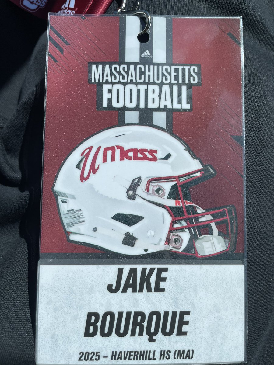 Jake Bourque “7” (@jakebourque51) on Twitter photo Had a great day today <a href="/UMassFootball/">UMass Football</a>, thank you to all the coaches who made it a great experience.  Hope to be back soon! <a href="/CoachRoPo/">Rory Pommerening</a> <a href="/coachalexmiller/">Alex Miller</a> <a href="/keithdudz/">Keith Dudzinski</a> <a href="/Coach_Mince54/">Damian Mincey</a> <a href="/CoachDanielsJR/">Steven Daniels</a> <a href="/PactPerformance/">Pact Performance</a> <a href="/_CoachPike/">CoachPike</a> Had a great day today <a href="/UMassFootball/">UMass Football</a>, thank you to all the coaches who made it a great experience.  Hope to be back soon! <a href="/CoachRoPo/">Rory Pommerening</a> <a href="/coachalexmiller/">Alex Miller</a> <a href="/keithdudz/">Keith Dudzinski</a> <a href="/Coach_Mince54/">Damian Mincey</a> <a href="/CoachDanielsJR/">Steven Daniels</a> <a href="/PactPerformance/">Pact Performance</a> <a href="/_CoachPike/">CoachPike</a>