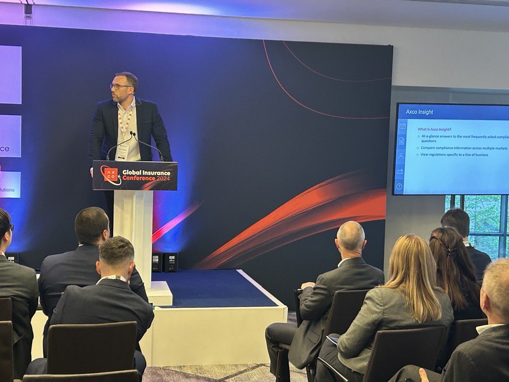 Axcoinfo's tweet image. Don't miss 'Axco Product Roadmap: What to Expect in 2025 and Beyond'. Preview future features, 2024-25 enhancements, and tech driving our products. Learn about customer collaboration and using feedback to shape our offerings. #AxcoConference #GlobalInsuranceWeek