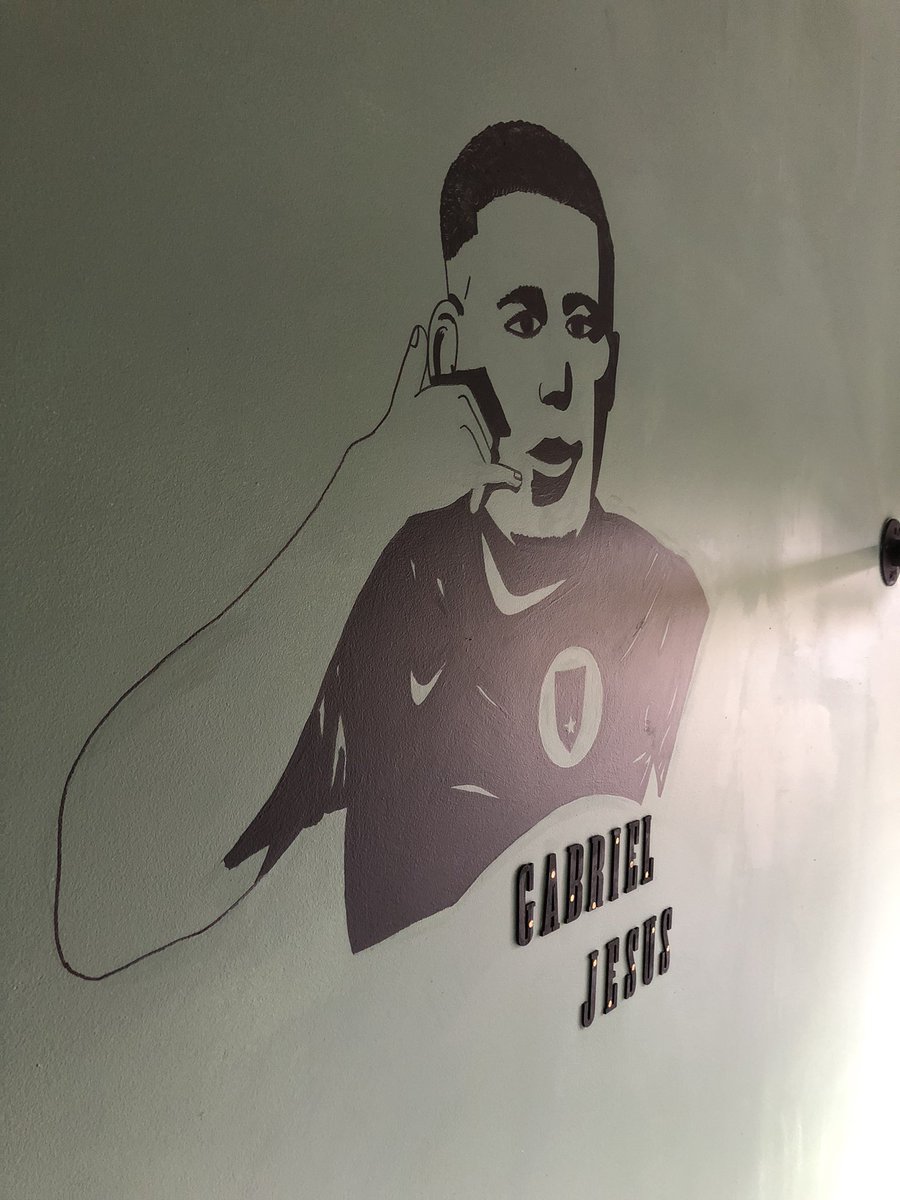 sallyb210's tweet photo. @gabrieljesus9 my 6 year old Sam loves you and you are now on his wall! …please don’t leave arsenal 😜 https://t.co/uW51xOeHsS