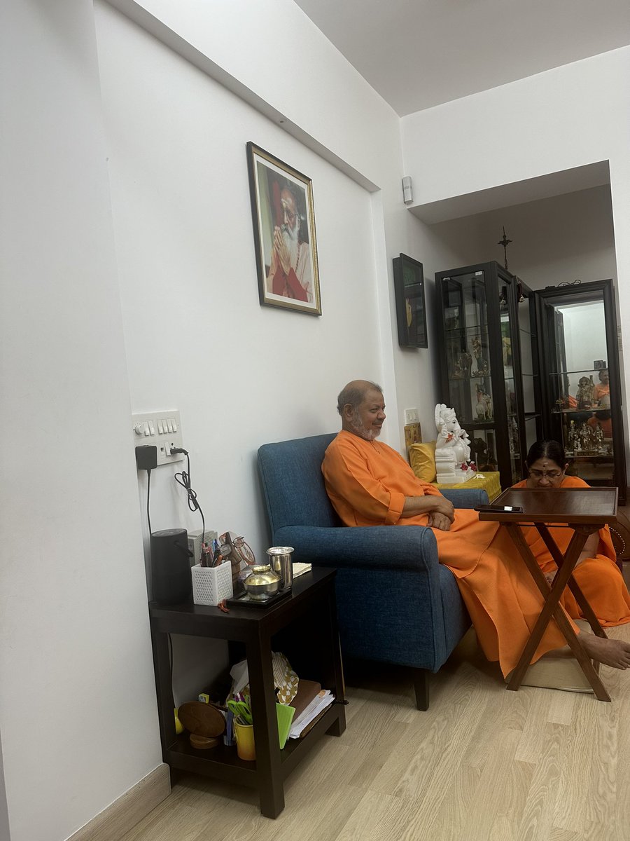 anilsachdev's tweet image. Simplification is the path to Spirituality! Guruji, Swami Tejomayananda Ji’s message on the eve of Ramnavami!!