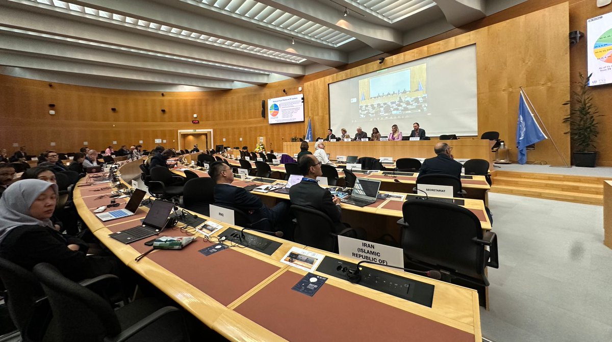 Indian delegation @Indiametdept participated at @WMO Commission for Observation, Infrastructure,and Information Systems (INFCOM-3). Shared India's GHGs Monitoring activities to support WMO Global Greenhouse Gas Watch (G3W) Initiative, aimed at integrated operational framework.