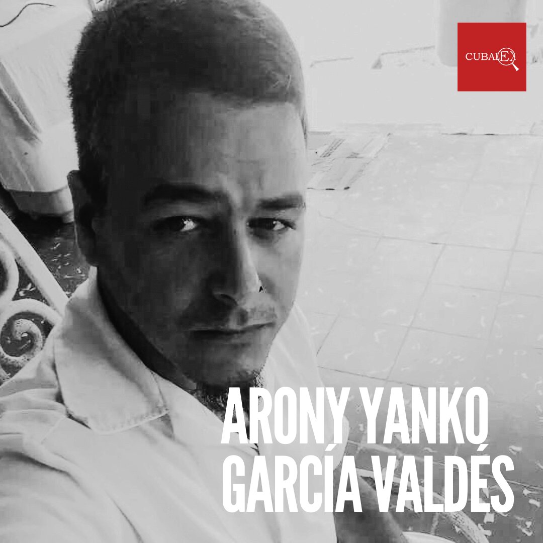 #CubalexDenuncia 🆘

Arony Yanko García Valdés fue detenido el 3 de abril tras acudir a una citación verbal en la tercera unidad de la PNR en Santa Clara.