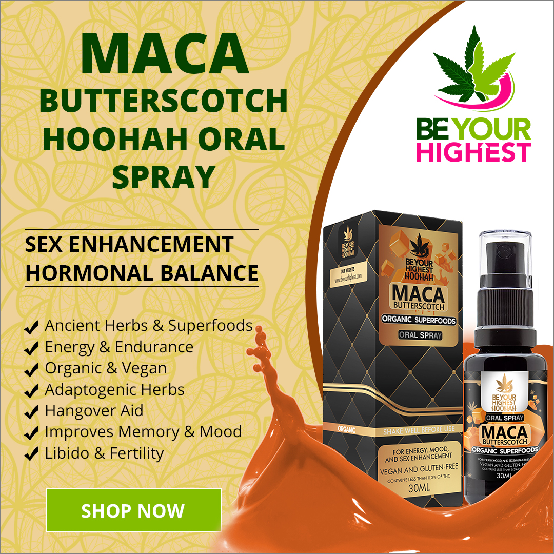 BeYourHighest's tweet photo. 💜💚 Revitalized! Energized with Maca Butterscotch Hoohah Oral Spray - Day Enhancement. https://t.co/KNnORXWge1 💜💚 

#Assuaged #vegan #plantbased #hempoil #beyourhighest #wellness #lifestyle https://t.co/eGBWMc7LN4