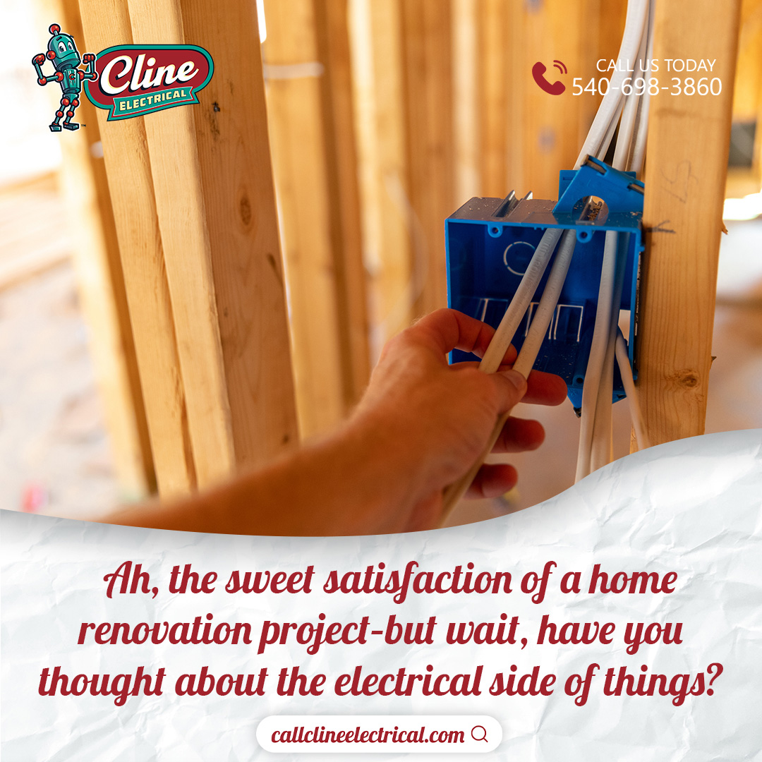 clineelectrical's tweet image. Cline Electrical is your one-stop shop for all things wiring-related! From New Construction to Remodel Electrical Services, we&apos;ve got the expertise to wire up your dream home with precision and care. Call us at 540-698-3860 🏡

callclineelectrical.com

#WiredForSuccess #DreamHome