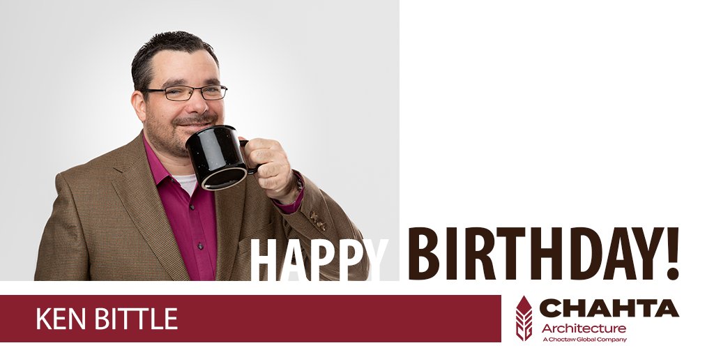 Chahta_Arch's tweet photo. Happiest of birthdays to our president and project manager, Ken Bittle! We hope your birthday is awesome! 🎂🎉🥳🎊#CHAHTAarchitecture #choctawglobal #choctawnationofoklahoma #nativeamericanowned #nativeowned #okcarchitects #okcarch #happybirthday #aprilbirthday https://t.co/9LJrpjpmNC