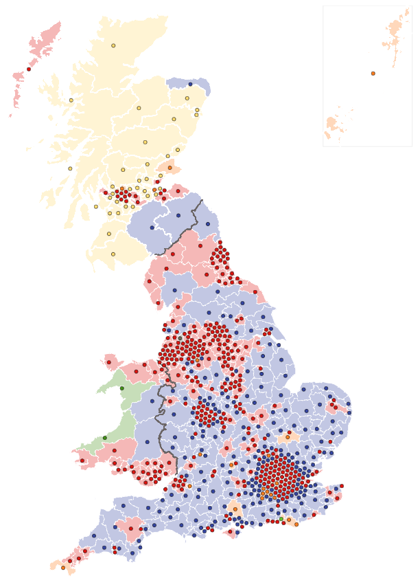 Under-appreciated point about this: The map here is a good halfway point between the standard constituency map (which makes it hard to see cities properly) and those awful hex maps that put Croydon next to Worthing