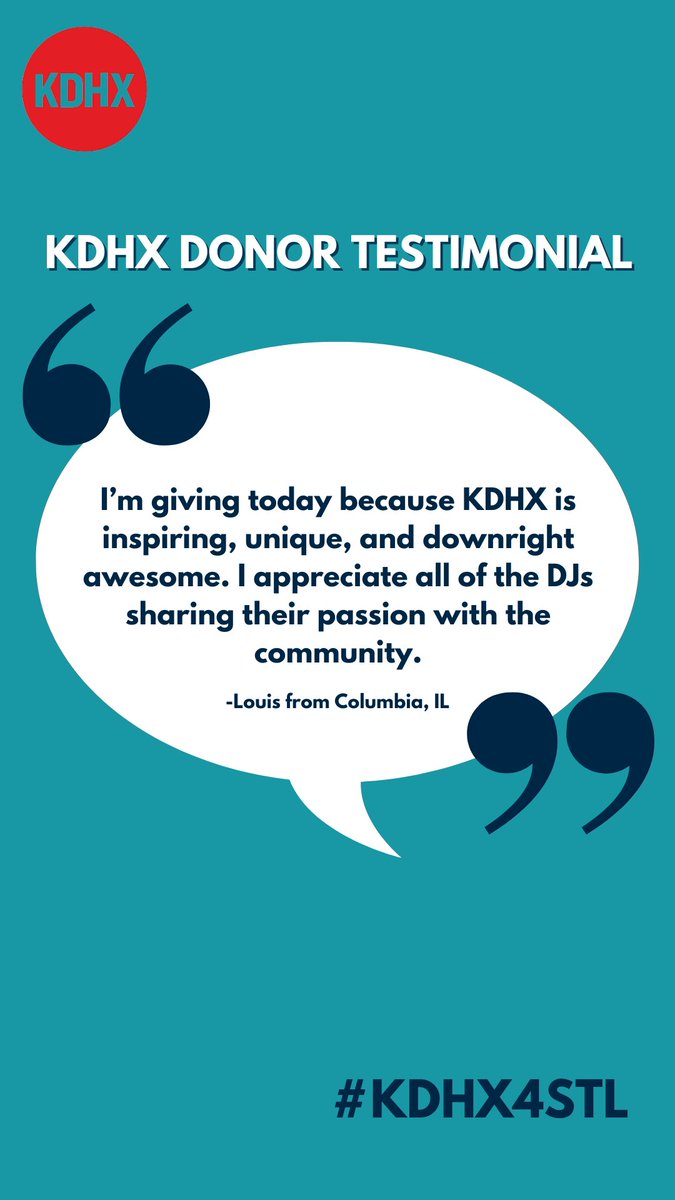 Donor testimonial from Louis in Columbia, IL!