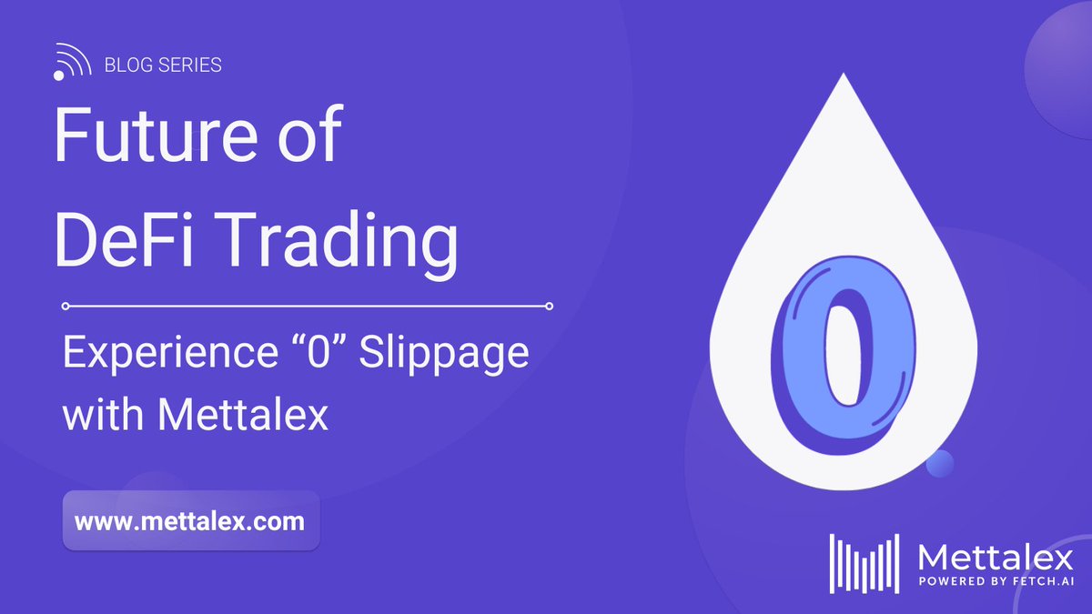 🌟New Blog Alert in our Future of DeFi Trading Series!🌟 Dive into how #Mettalex eliminates slippage, ensuring what you see is what you get. Experience zero slippage with our revolutionary platform! 📖Read more here: docs.mettalex.com/blog/experienc… #ZeroSlippage #MTLX