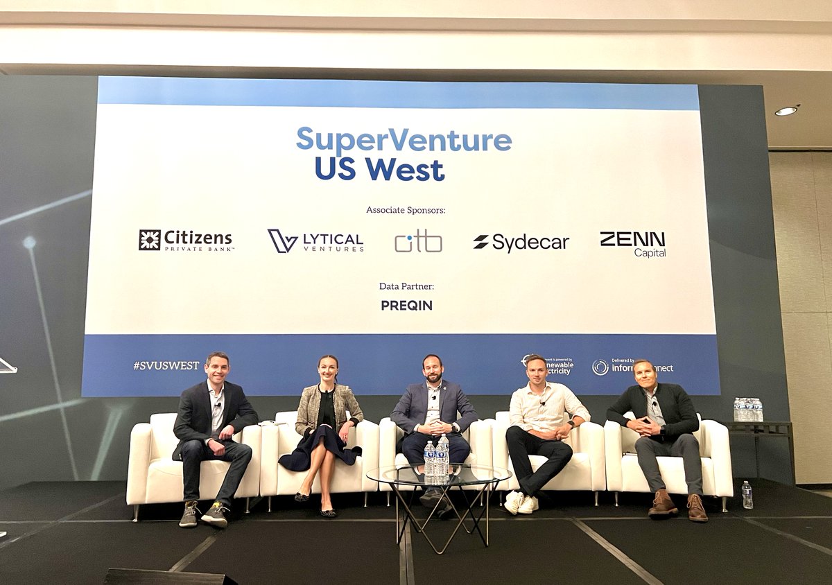 Had a fun time speaking all things 🪖#defensetech📷 on the #SuperReturns panel last week - 📷@andrewcking who kept us all from going too far down the 📷📷@uwehorstmann, @vc, and @arthurkarell for the great banter.