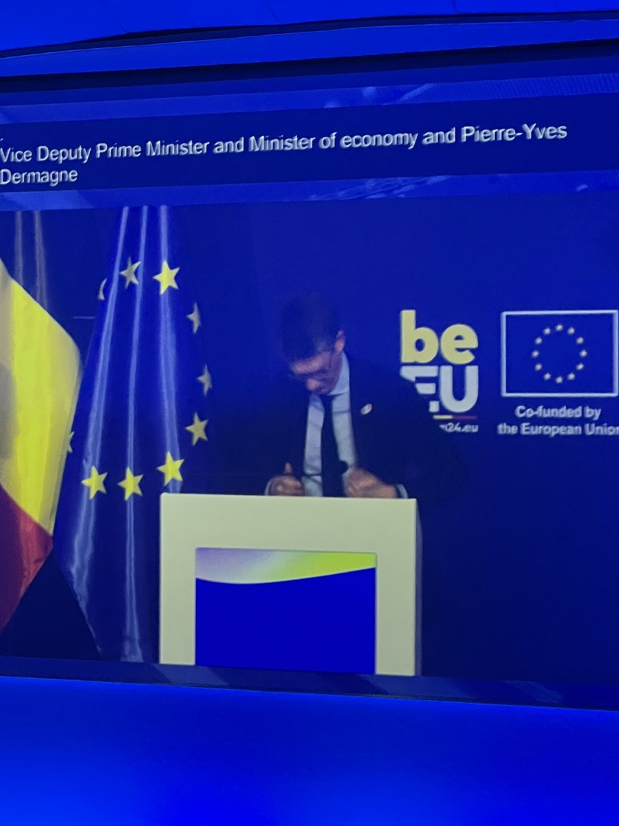 Highlight of the Belgian Presidency @EU2024BE: the La Hulpe Declaration on the future of the European Pillar of Social Rights is signed ! @vonderleyen @EP_President @alexanderdecroo @PYDermagne @NicolasSchmitEU @EstherLynchs @ValeriaRonzitti @hjroy @dragos_pislaru @EU_EESC