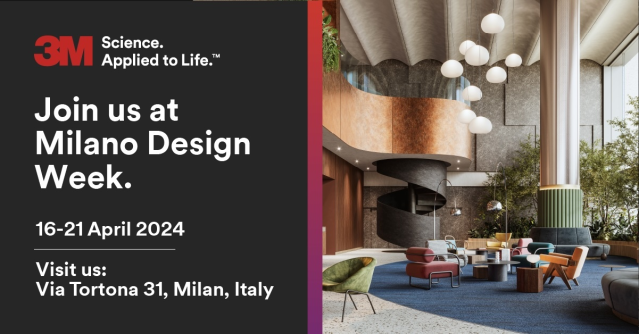 NachoNomad's tweet photo. El Showroom de 3M en el Salone, Milán, cuenta con maravillosos patrones diseñados en torno a un tema de sostenibilidad que combina los nuevos acabados de madera, metal, hormigón, estuco y piedra. Visite el Showroom de 3M, Tortona, 31, Milán, Italia. Del... https://t.co/EcLExH2wMQ https://t.co/Yu5i1z0dHA