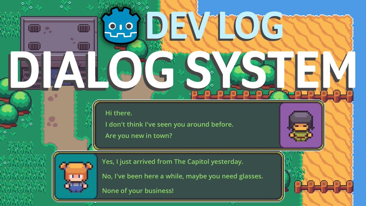 Today I started a new dev log series for my cute little rpg with programmable robots.

In this first episode we will take a look at the branching dialog system I've made for the game.

Link: youtu.be/dAfmv7saDNQ

#madewithgodot #devlog #godot #rpg #robotics @godotengine