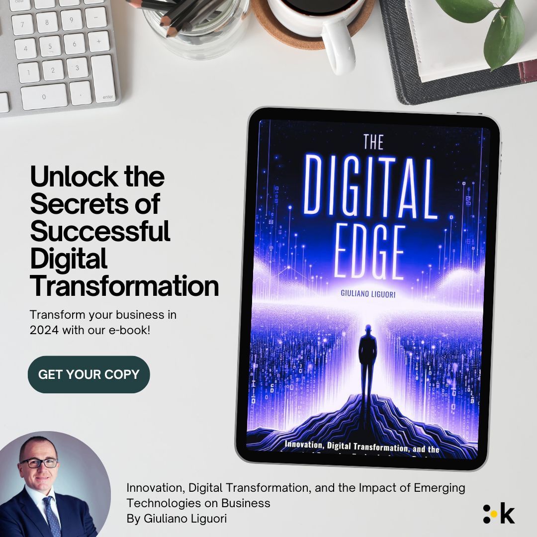 Navigating the complexities of digital innovation? Let's deep-dive together!🌐✨ Explore 'The Digital Edge', a transformative read by @ingliguori➡️ bit.ly/3u4pILl Follow me for insights that connect the digital dots. 📈🚀 #DigitalTransformation #Innovation