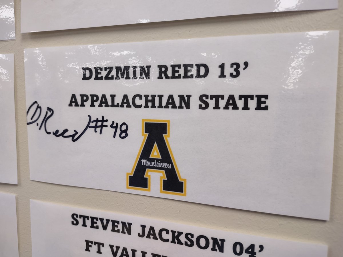 @ReedEra48 was on campus this weekend! Another Sign - Signed