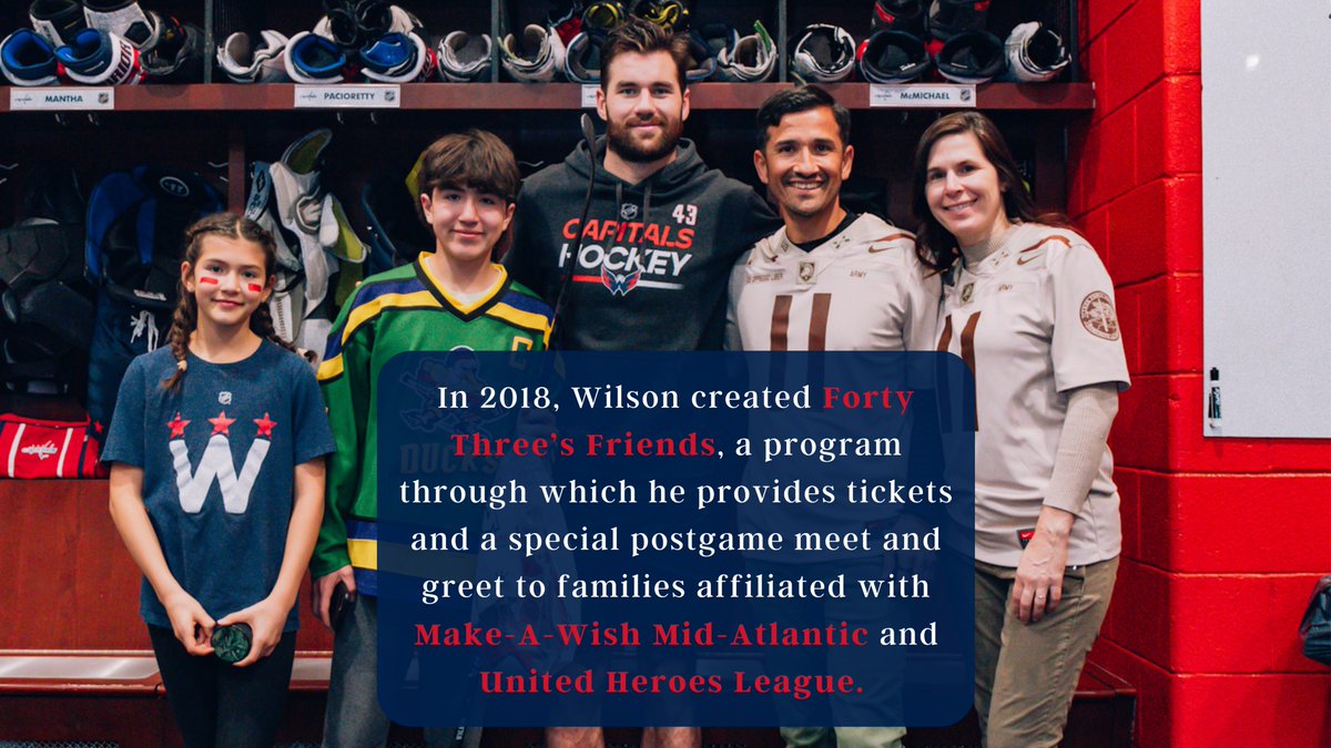 THREAD: On April 15, Tom Wilson (@tom_wilso) was named as the inaugural recipient of the Washington @capitals Caps Care Community Award in honor of his efforts in the community during the 2023-24 season. During a pre-game ceremony, he received a $10,000 donation from @MSEFndn,…